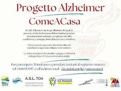 ComeACasa percorsi con l'Alzheimer